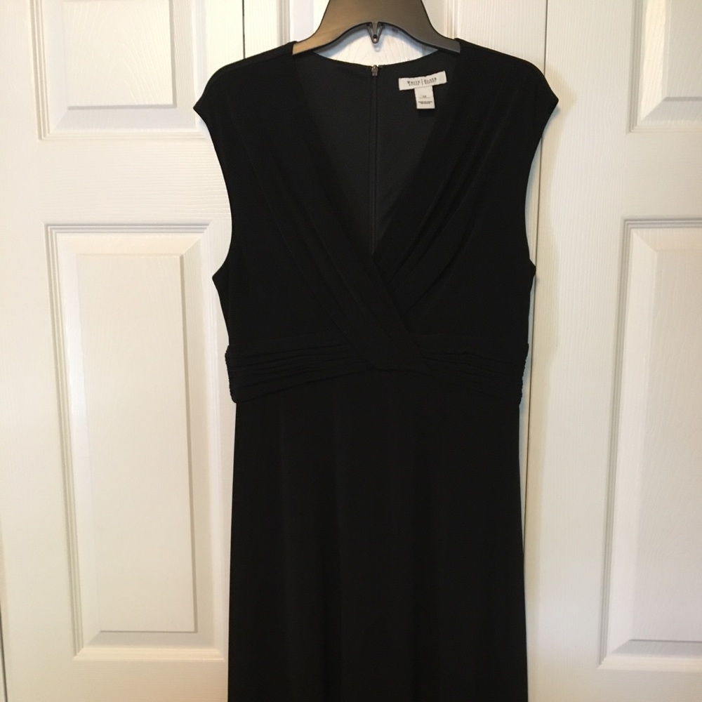 White House Black Market Black Sleeveless Dress